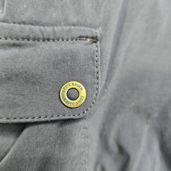 Eddie Bauer Pants Black Womens Size 8 First Ascent Capri Outdoor Hiking Camping - Picture 6 of 8